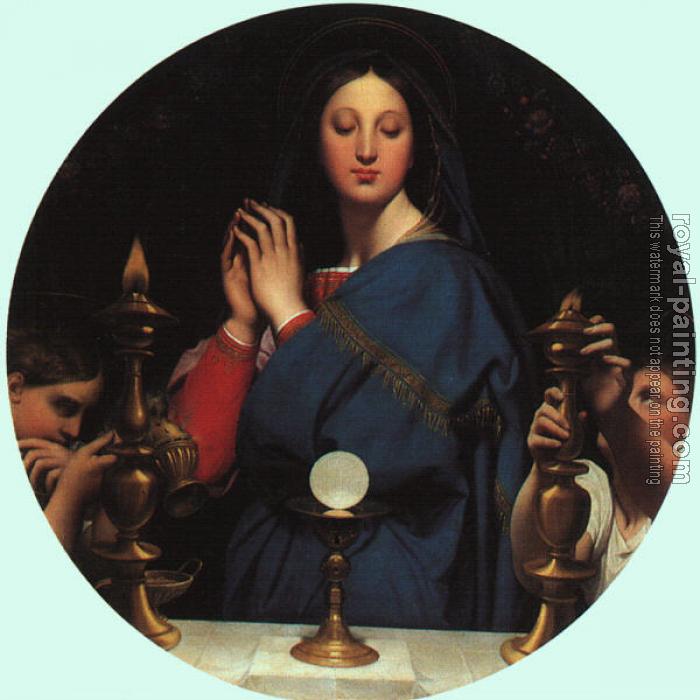 Jean Auguste Dominique Ingres : Ingres the virgin of the host